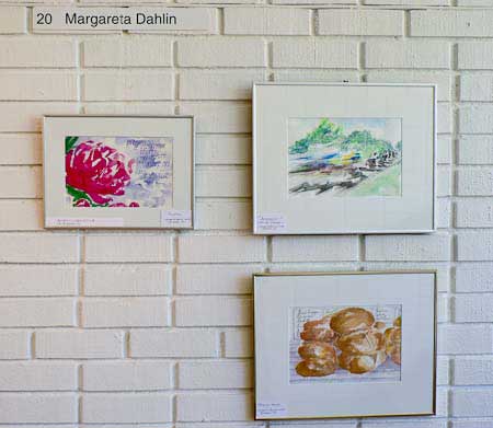 M's paintings at Bergendal